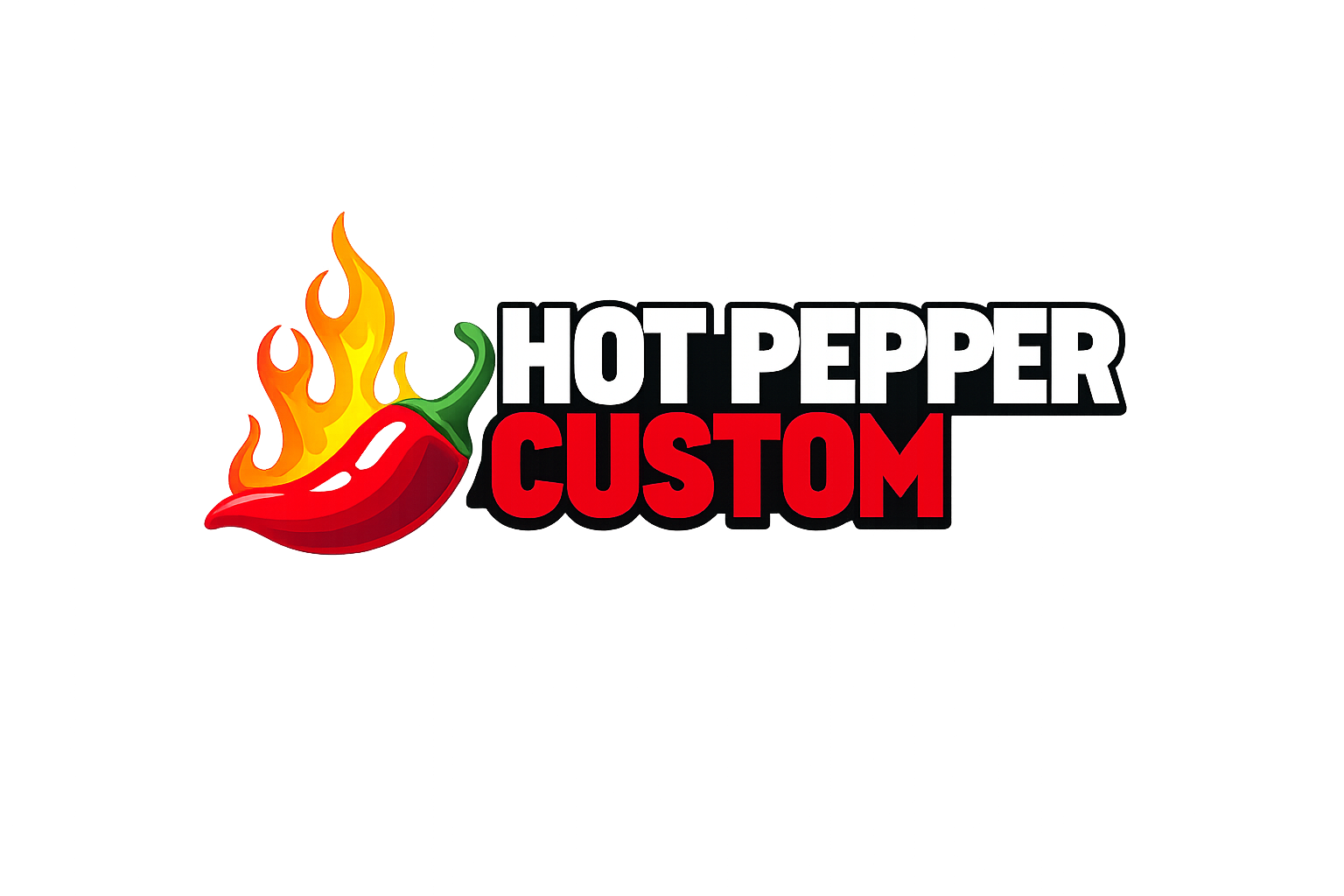 Logo Hot Pepper Custom